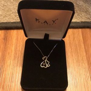 Open Hearts Beating Heart Necklace